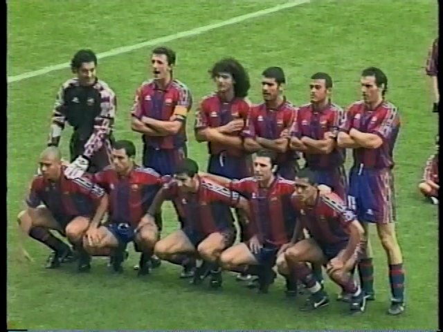 1996-1997 8節 バルセロナ vs ログロニェス BARCELONA vs LOGRONES 1996.10.20