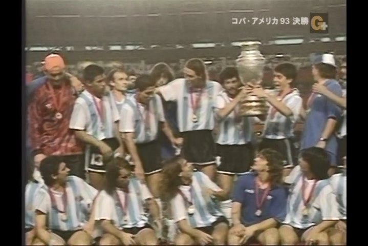 18497 COPA AMERICA 1993 FINAL ARGENTINA vs MEXICO 決勝 アルゼンチン vs メキシコ
