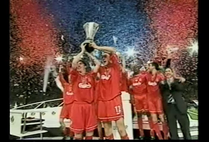 9946 UEFA CUP 2000-2001 決勝 リバプール vs アラベス Final LIVERPOOL vs ALAVES 2001.05.16