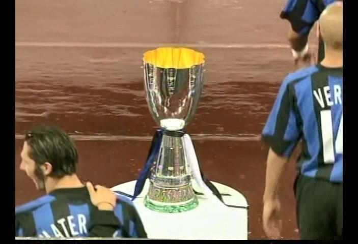 16864 Super coppa Italiana 2005 JUVENTUS vs INTER ユベントス vs インテル